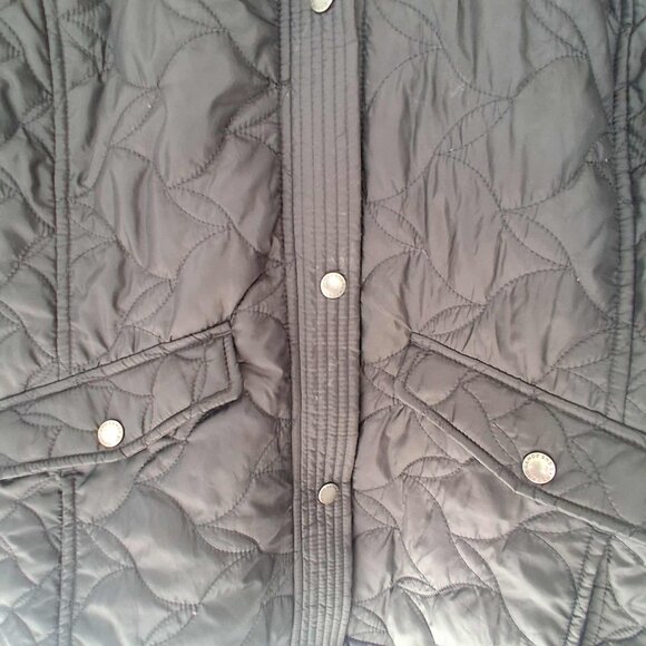 LADIES- QUILTED LANDS END JACKET-SIZE MEDIUM - Picture 5 of 10